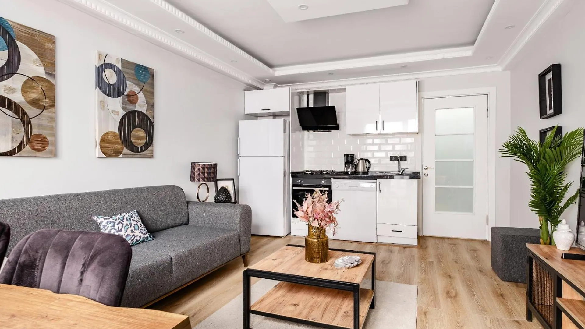 Apartmán Newly Constructed In Sisli -1000Mbps -Ac- Elevator Istanbulská provincie Turecko