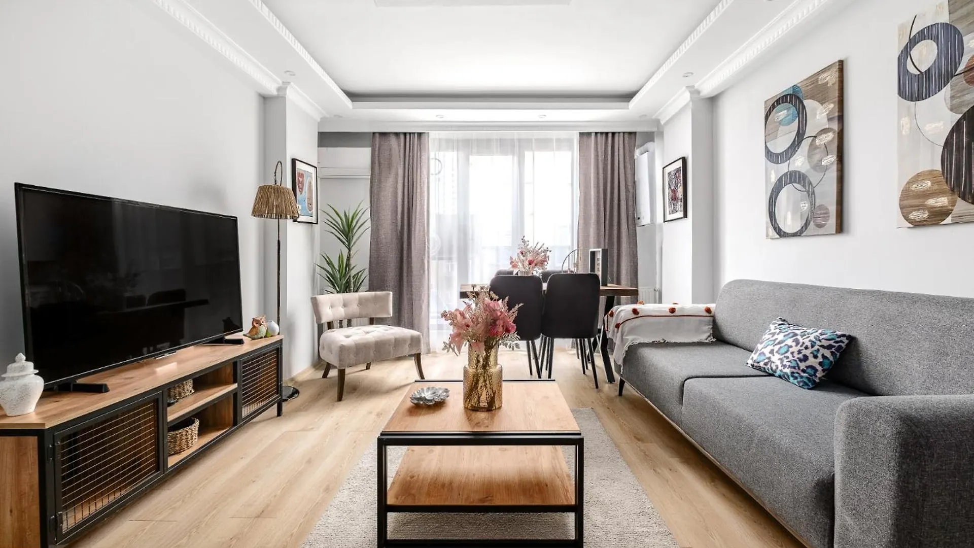 Apartmán Newly Constructed In Sisli -1000Mbps -Ac- Elevator Istanbulská provincie